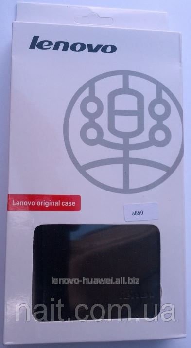 Чехол-книжка Lenovo A850 Черный оригинальный