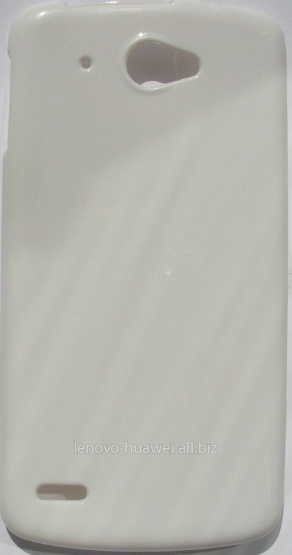 Силиконовый чехол-накладка (White) для Lenovo S920