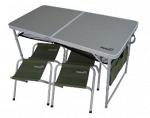Набор мебели стол + 4 табурета Helios HS-TA-21407+HS-21124