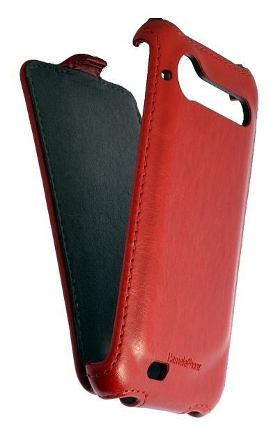 Чехол-книжка HamelePhone для HTC Incredible S красный