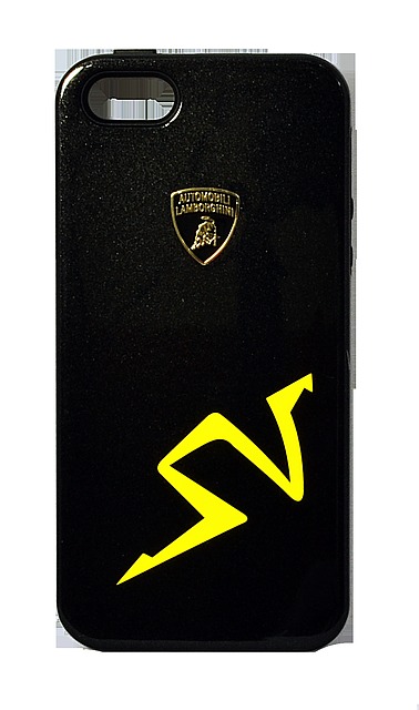 Чехол Lamborghini Murcielago для iPhone 5 черный