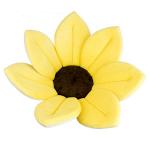Мягкая ванночка-цветок цвет: жёлтый