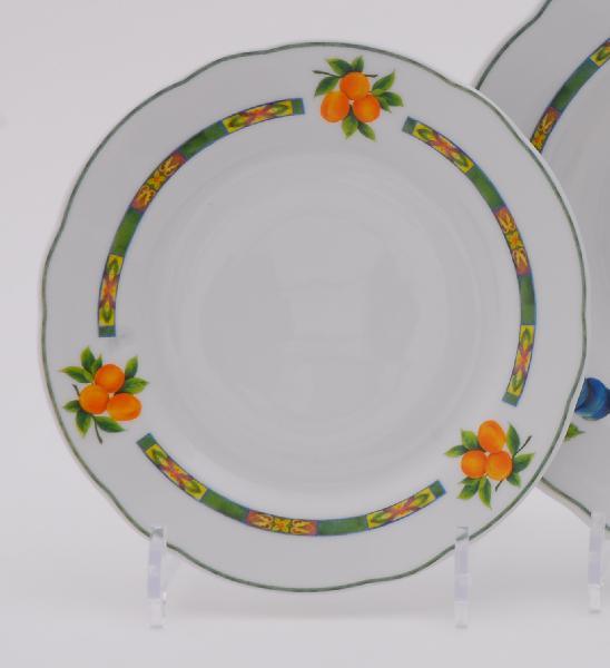 Набор тарелок мелких 6 шт. 19см, форма мэри энн, 080h, фарфор, leander (655487)
