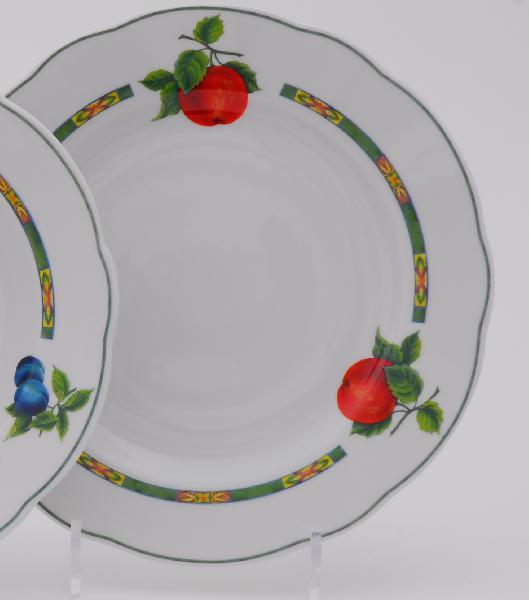 Набор тарелок мелких 6 шт. 25см, форма мэри энн, 080h, фарфор, leander (655497)