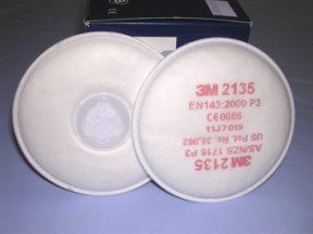 Фильтр НЕРА 2135 высокоэффективной защиты (с байонетным креплением для полумасок и масок ЗМ)