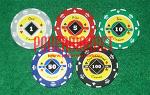 Покерные фишки CROWN (диаметр 39 мм)