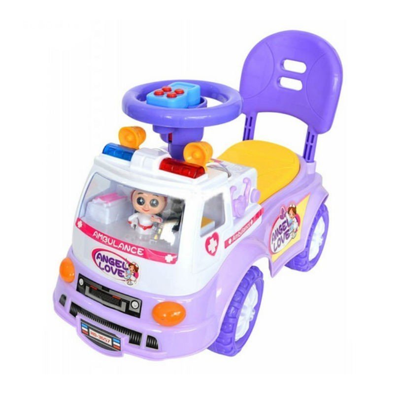 Каталка фиолетовая Toysmax Скорая помощь 3657