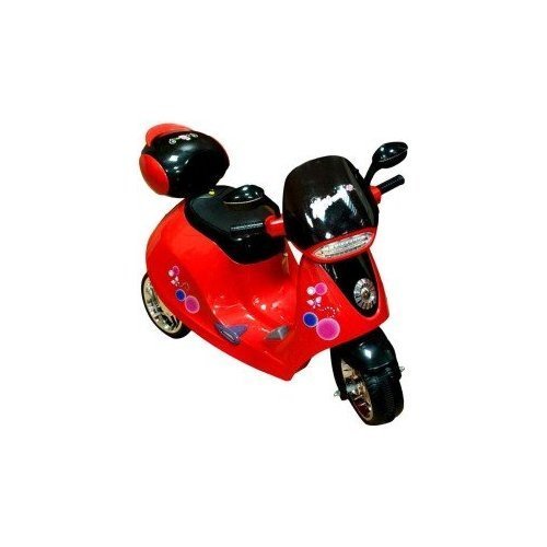 Электромотоцикл скутер 6v красный Shine Ring SR8818