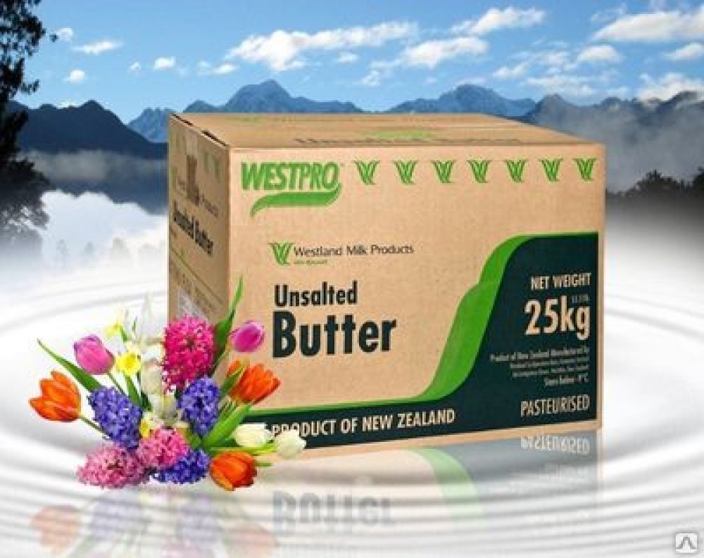 Масло Сладко-сливочное 82% Новая Зеландия