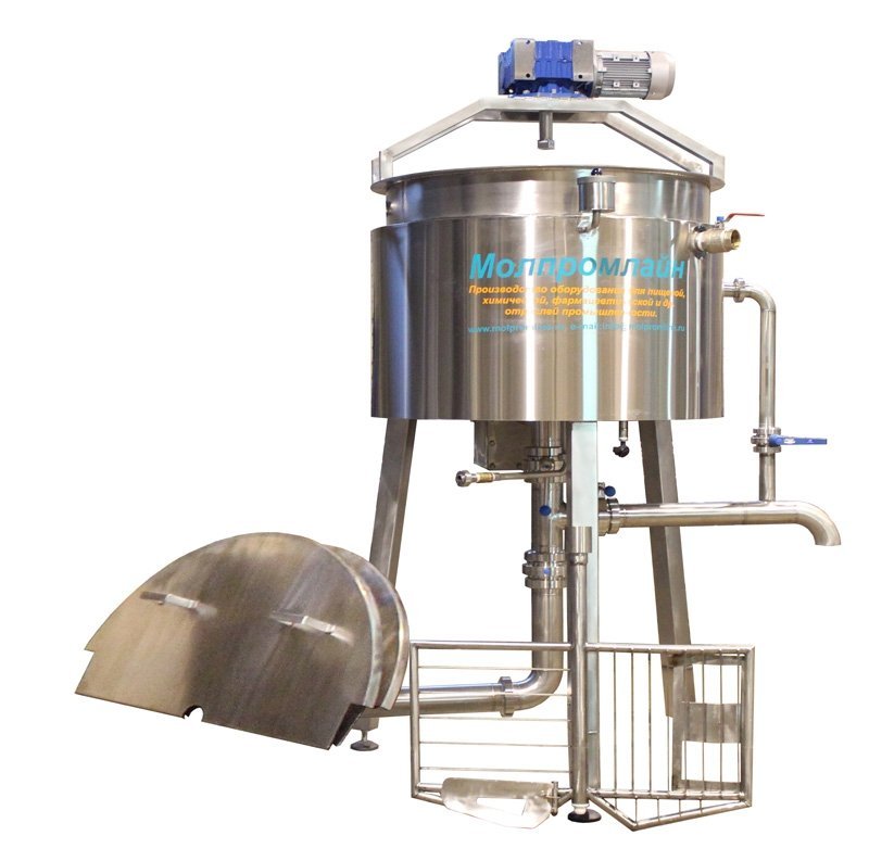 Оборудование для производства сырного продукта из 1 тонны молочно-жировой смеси в сутки