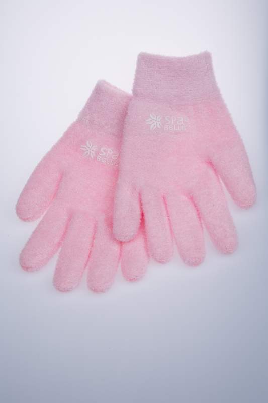 Увлажняющие гелевые перчатки SPA Belle, цвет розовый с алоэ