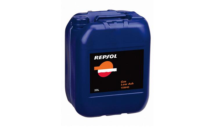 Моторное минеральное масло Repsol Low ASH 15W40 Gas (Cummins CES 20074)