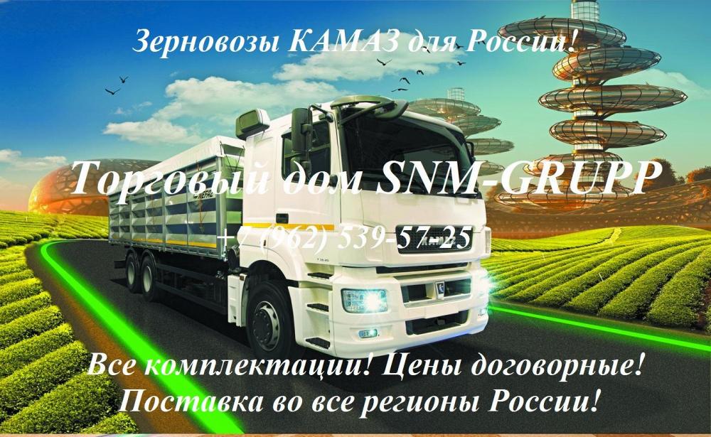 Самосвалы-зерновозы на шасси КАМАЗ-65115, КАМАЗ-43118, КАМАЗ-65117, КАМАЗ-6520 - продажа в РФ. Цены