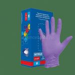 Перчатки нитриловые Safe&Care LN307 фиолетовые (50 пар/уп)