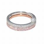S925 sterling silver ring with double-layer pearl ring for women - Раздел: Галантерея, бижутерия, ювелирные изделия
