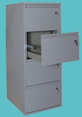 Шкаф металлический картотечный KS-4