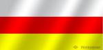 Флаг Северная Осетия - Алания