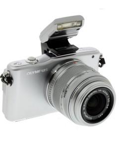 Цифровая камера olympus pen e-pm-1 silver 14-42mm