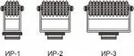 Комплект иппликаторных роликов для лазерно–иппликаторного массажа (ИР-1, ИР-2, ИР-3)