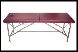 Складной массажный стол Руфина 60 (алюминиевый массажный стол весом 13 кг.)