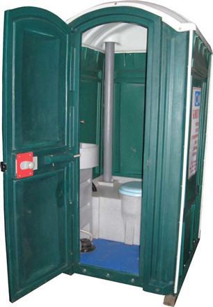 Туалет-кабинка мобильная 