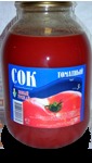 Сок томатный 3 л СКО