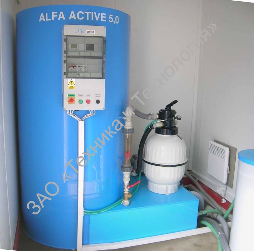 Станции очистки сточных вод Alfa для очистки производственных загрязнений в сточных водах