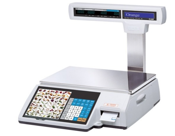 CAS CL5000 P/R / J-IP/R. Весы с принтером для печати этикеток, штрих-кодов