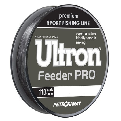 Леска ULTRON Feeder PRO 0,37 мм, 100 м, 14,0 кг, черн. (уп.5 шт)