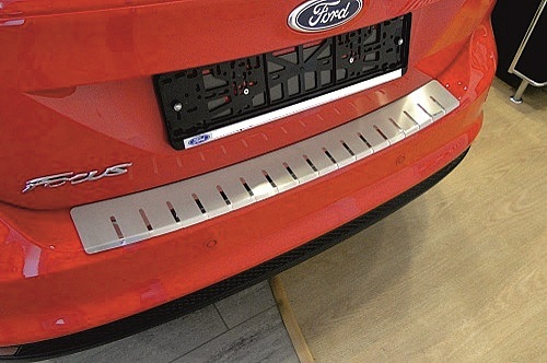 Накладки на задний бампер Ford (Alu-frost)