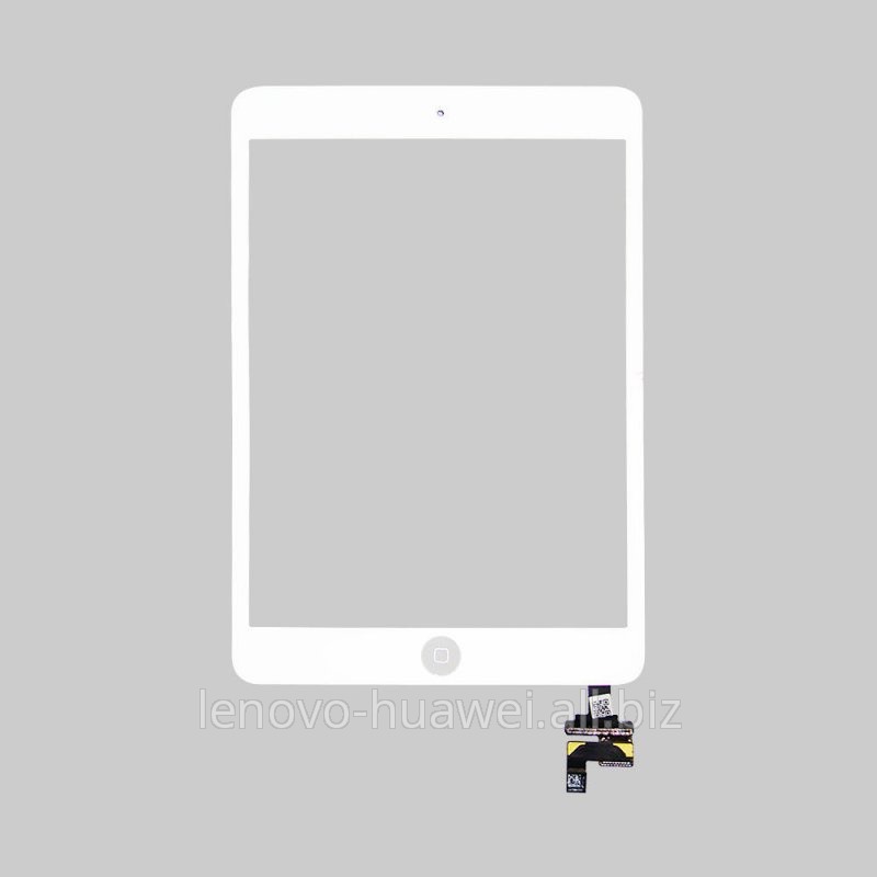 Apple iPad Mini сенсорное стекло белое c контролером и шлейфом кнопки хом