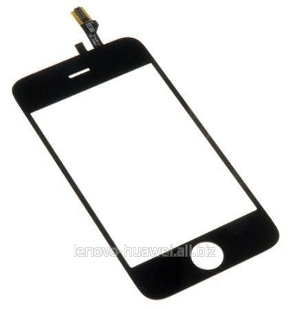 Apple iPhone 3G Сенсорное стекло черное  копия