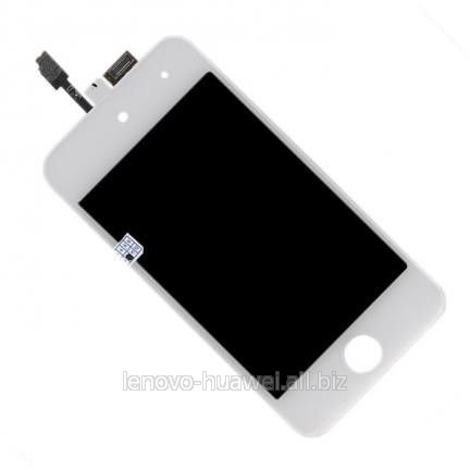 Apple iPod 4 дисплеи с белым Сенсором