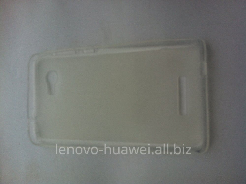 Чехол бампер для Lenovo A880 Белый Чехол бампер для Lenovo A880 Белый
