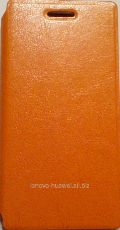 Чехол-книжка для Huawei P7 Оранжевый