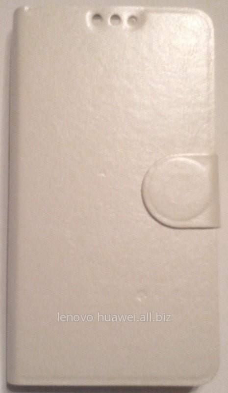 Чехол книжка для Huawei Y330 Белый