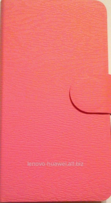 Чехол-книжка для Huawei Y330 Розовый