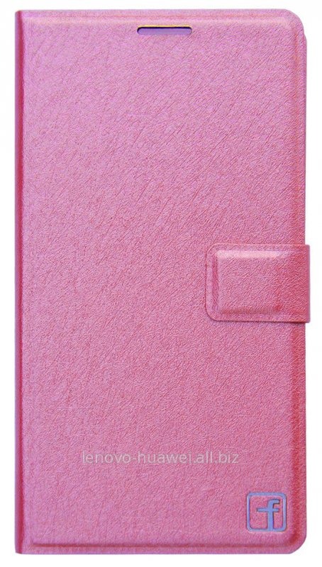 Чехол книжка для lenovo А850 розовый