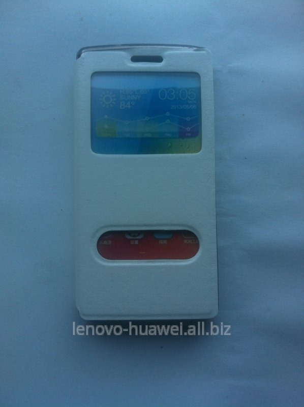 Чехол книжка для Lenovo X2 Белый