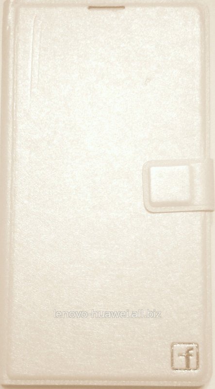 Чехол-книжка  Flower для Lenovo K910 Кремовый