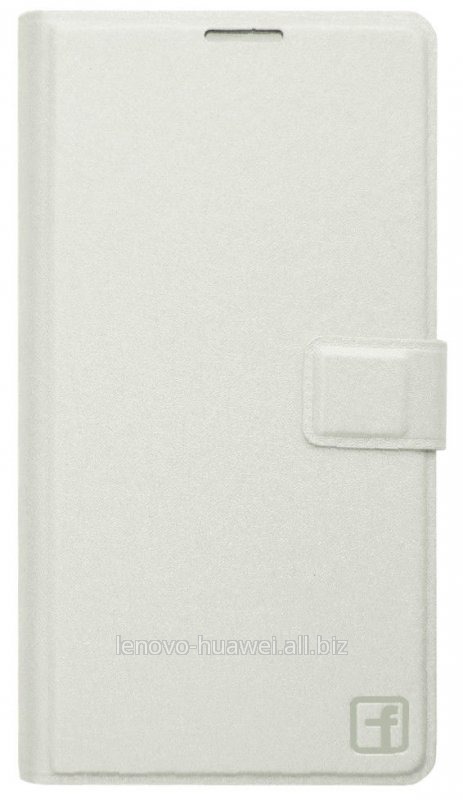 Чехол книжка Flower для lenovo A630 Белый