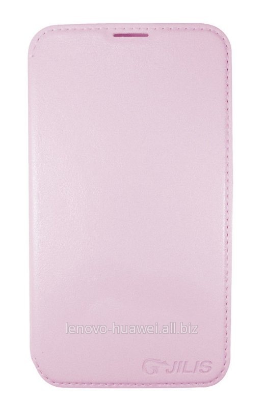Чехол книжка Jilis для lenovo A750Е Розовый
