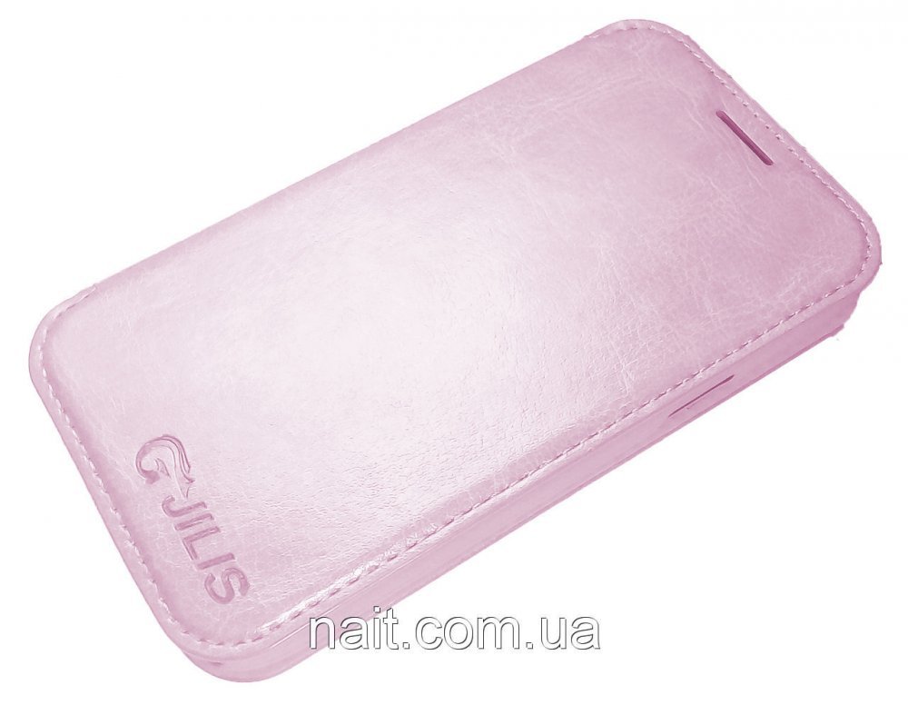 Чехол-книжка Jilis для Samsung I9190 розовый