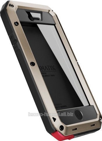 Чехол LUNATIK TAKTIK iPhone 5 Extreme + Corning Gorilla Glass бронзовый Бежевый