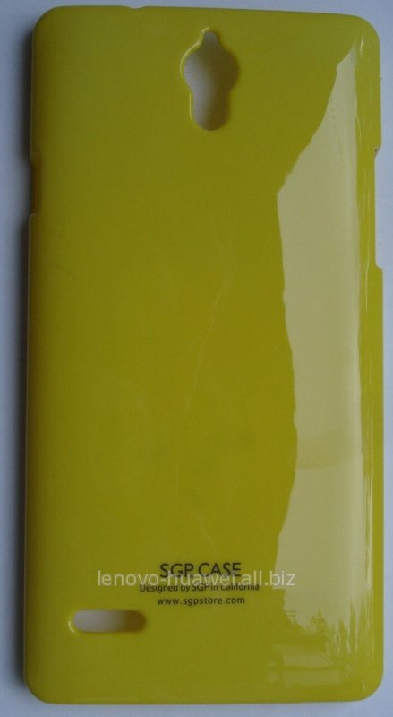 Чехол-накладка SGP для Huawei G700 Желтый