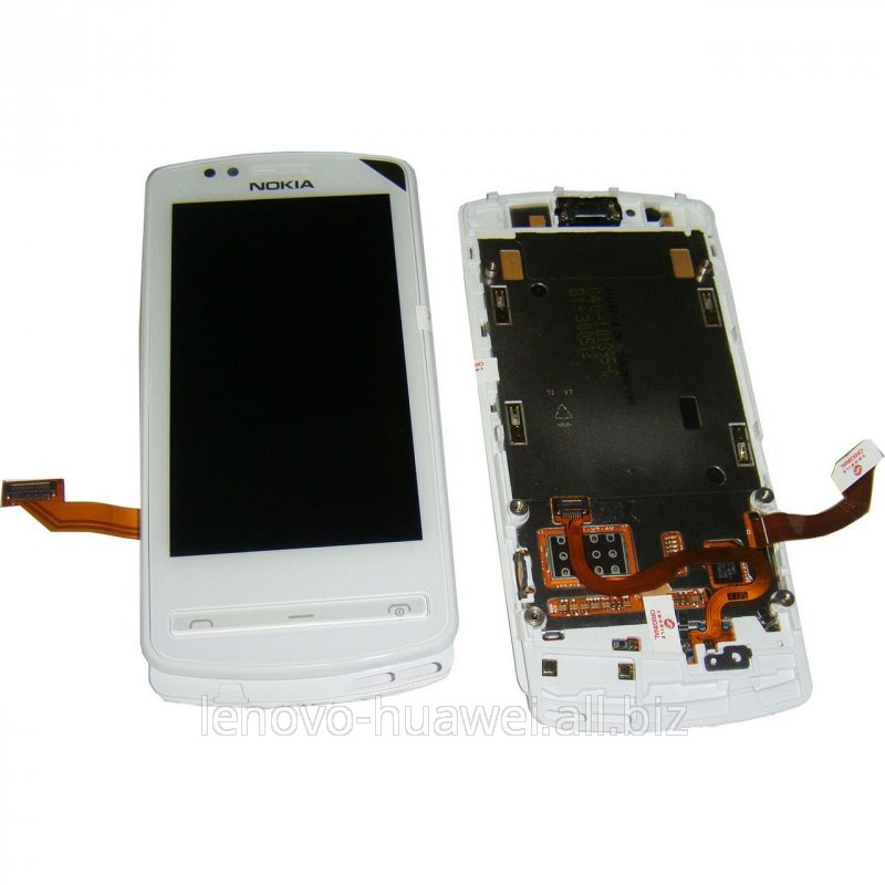 Дисплей Nokia 700 with frame+touch screen white