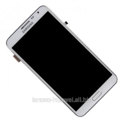 Дисплей Samsung N7505 Note 3 neo с белым тачскрином и корпусной рамкой