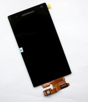 Дисплей Sony LT26ii Xperia SL black with touchscreen with frame