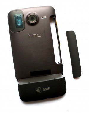 Корпус HTC A9191 Desire HD, G10, brown orig передняя+задняя панель