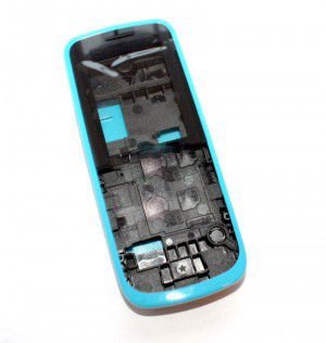 Корпус Nokia 110 Asha blue high copy полный комплект